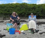 carol-susan-beach-2010 Carol and Susan on the Beach