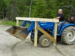Moving the chicken coop base