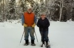 Hannah and Paul with Snowshoes Hannah and Paul with Snowshoes