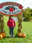 A family day at Treworgy Orchards