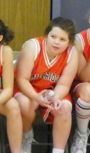 Hannah at Basketball 2010