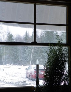 snow off the roof