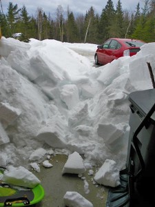 avalanche of snow