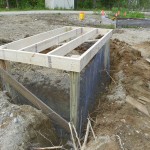 Chicken coop in place with protective wire