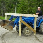 Moving the chicken coop base