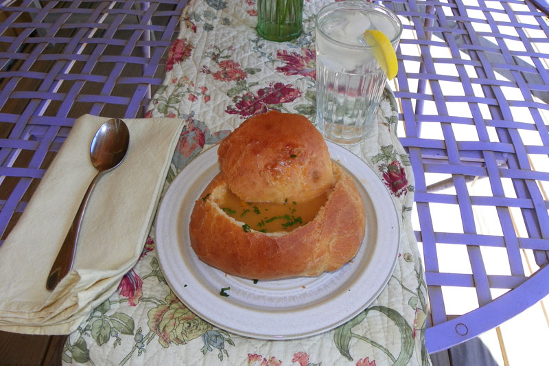 Late Summer Porch Soup Luncheon