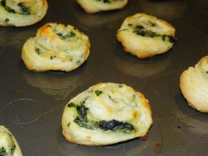 Spinach Pin Wheels