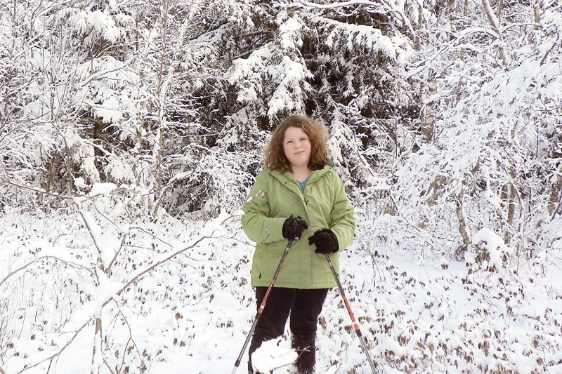 Snowshoeing Through Narnia