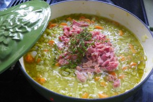 split pea soup