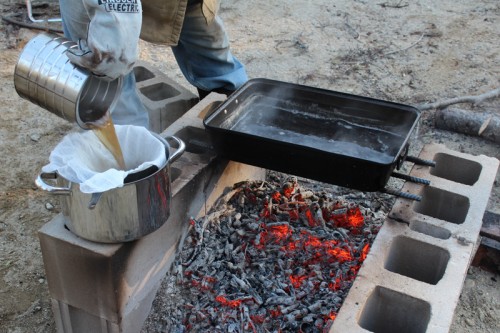 Filtering the almost syrup