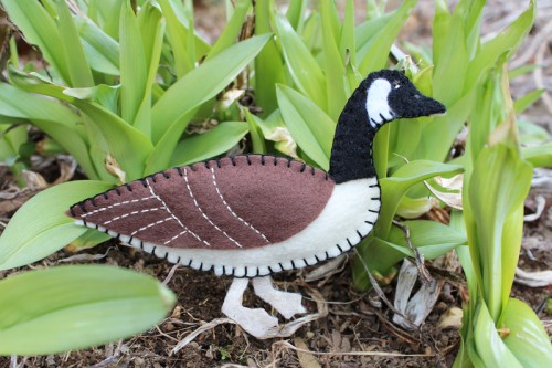 Canada Goose Felt Ornament