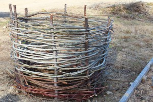 30 inch high potato basket