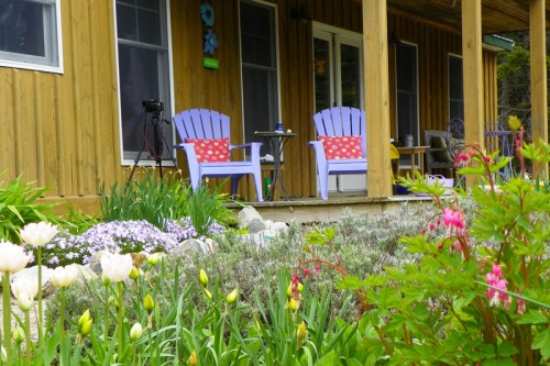 porch in may