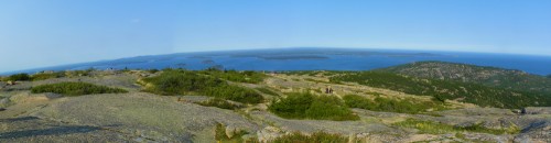 View from the top of Cadillac Mountain