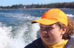 Hannah on the Narraguagus Bay Cruise