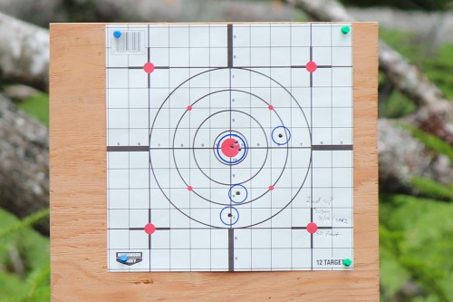 Susan's target shooting results