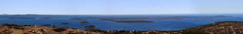 Easterly view from the top of Cadillac Mountain