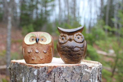 Salt and Pepper Shaker Owls