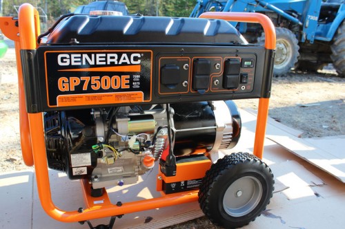 Generac 7500 Watt Electric Start Generator