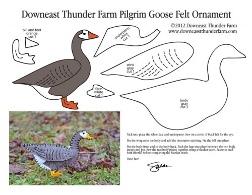 Pilgrim Goose Pattern