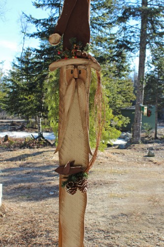 Porch santa