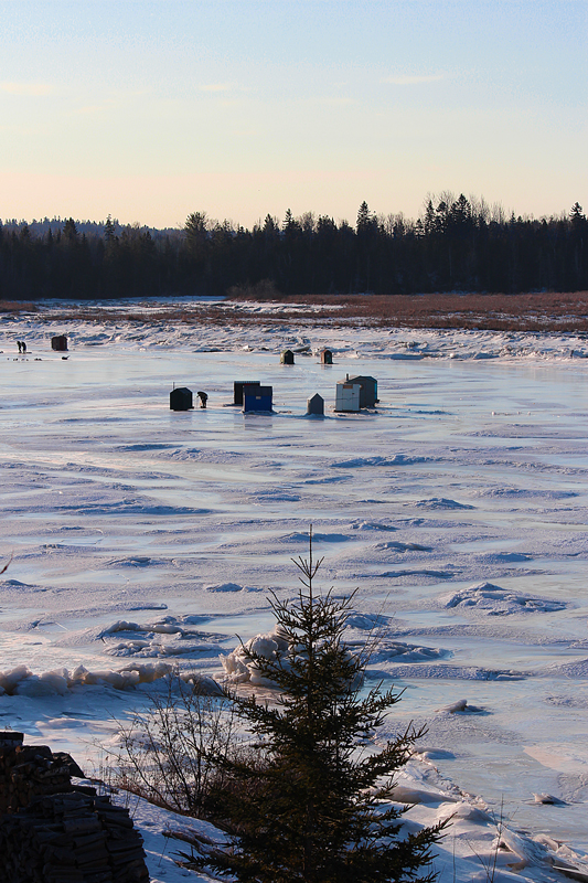 Ice Huts