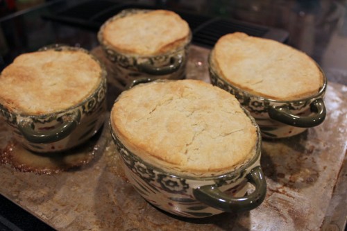 mini turkey pot pies