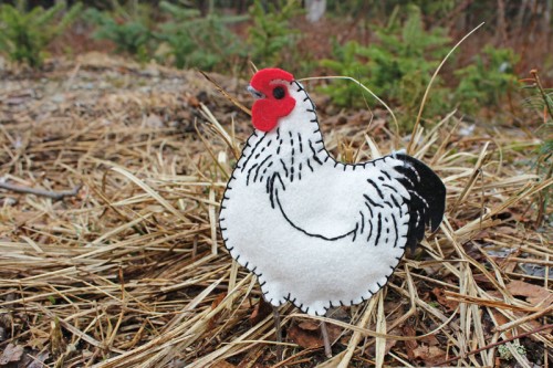 Delaware Felt Hen Pattern