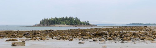 sandy river beach