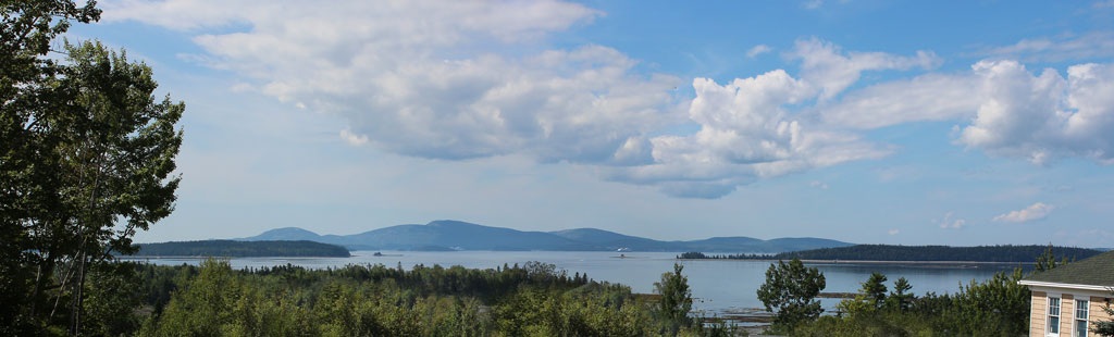 View of Mount Desert Island