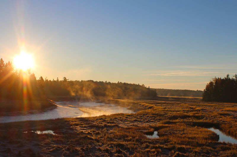 Frosty October Morning