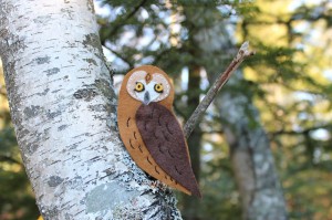 Short-eared owl pattern
