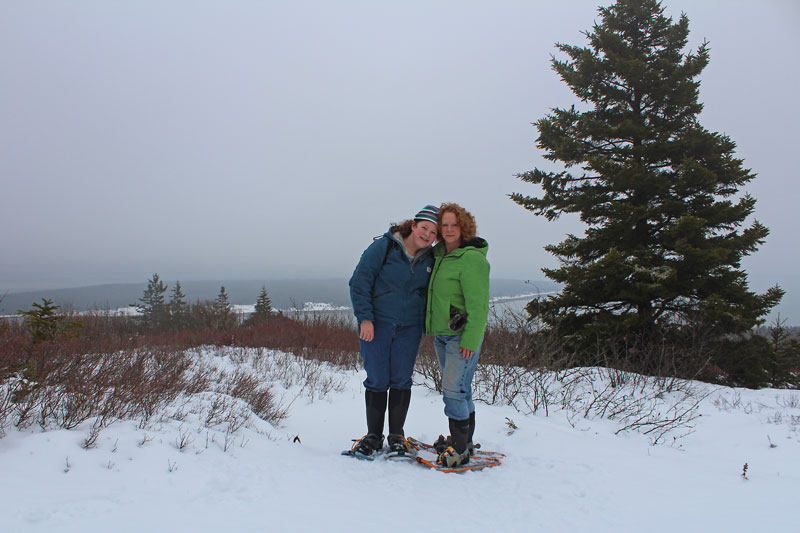 Snowshoe Up Pigeon Hill