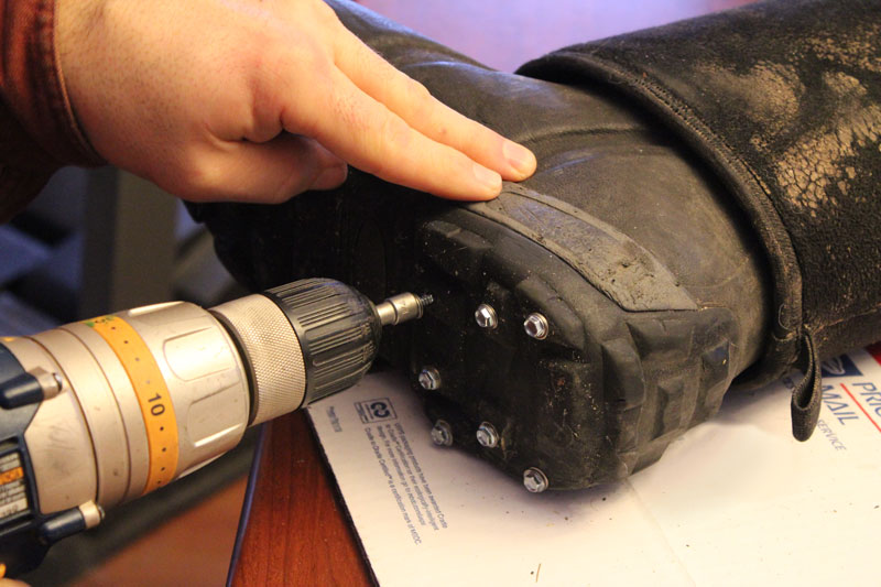 Studded sales ice boots