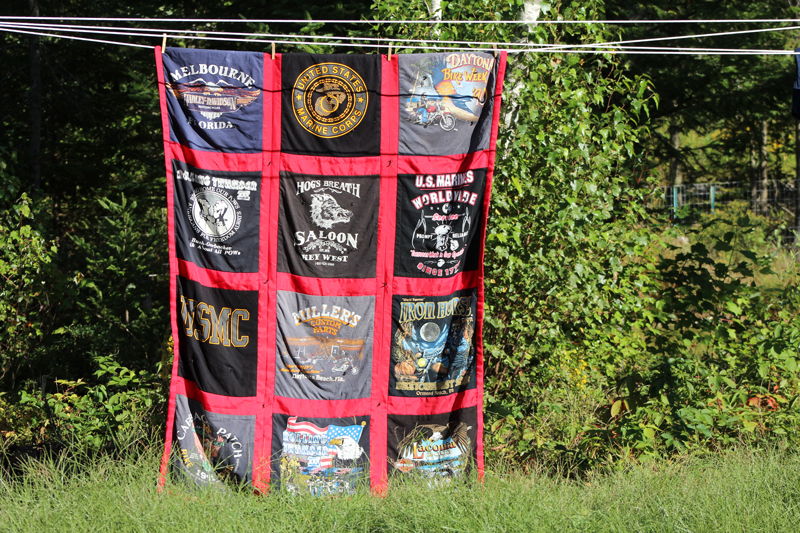 Paul’s Tee Shirt Quilt