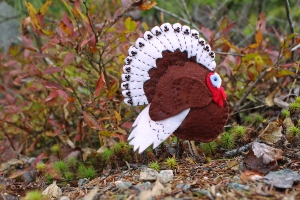 felt turkey pattern