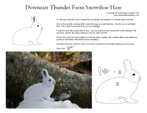 snowshoe hare pattern