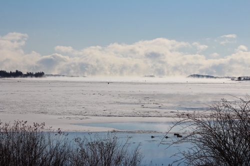 Sea Smoke On Narraguagus Bay