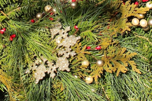 wreath closeup