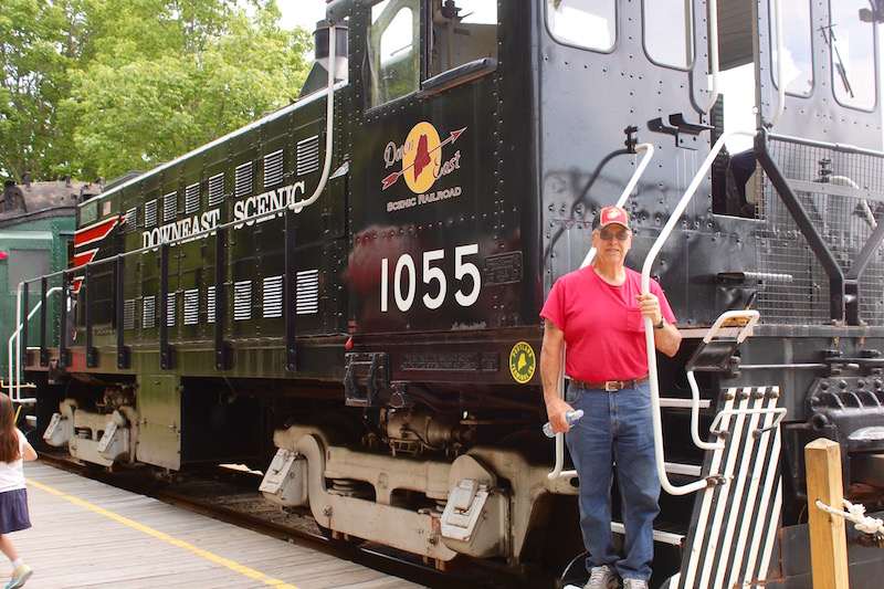 A Ride on the Downeast Scenic Railroad