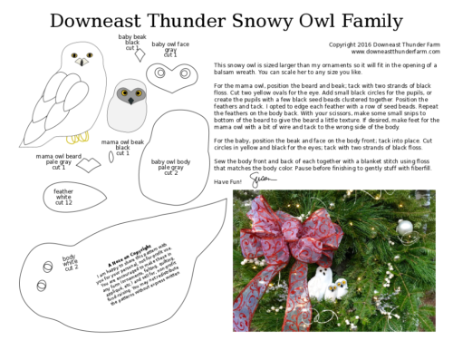 snowy-owl-family