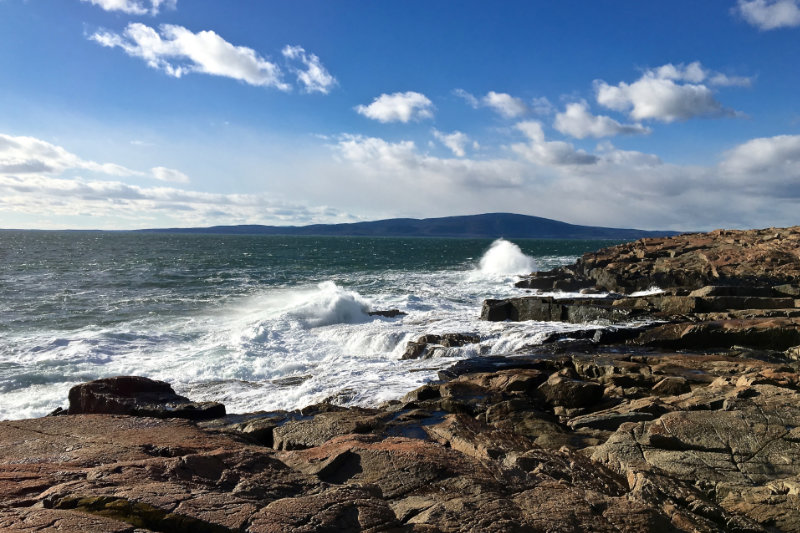 The Surf at Schoodic Point