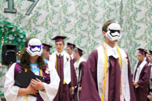 graduation storm trooper masks