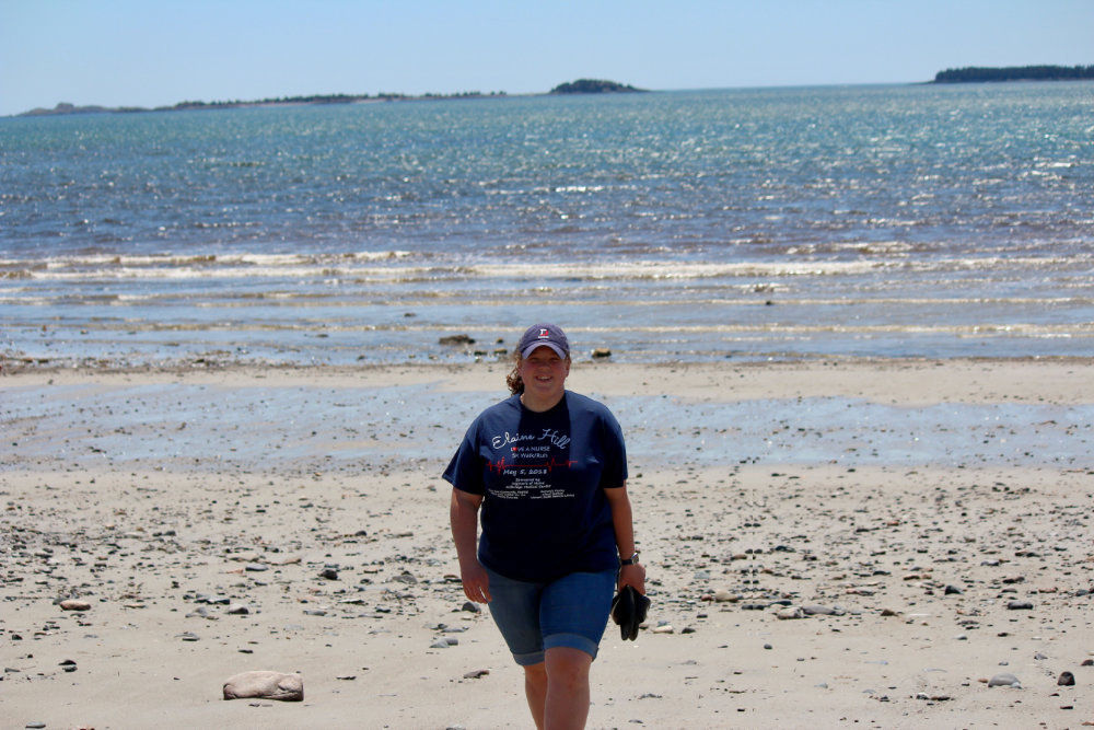 First Beach Walk of the Season