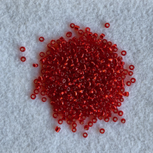 Red Seed Beads #11