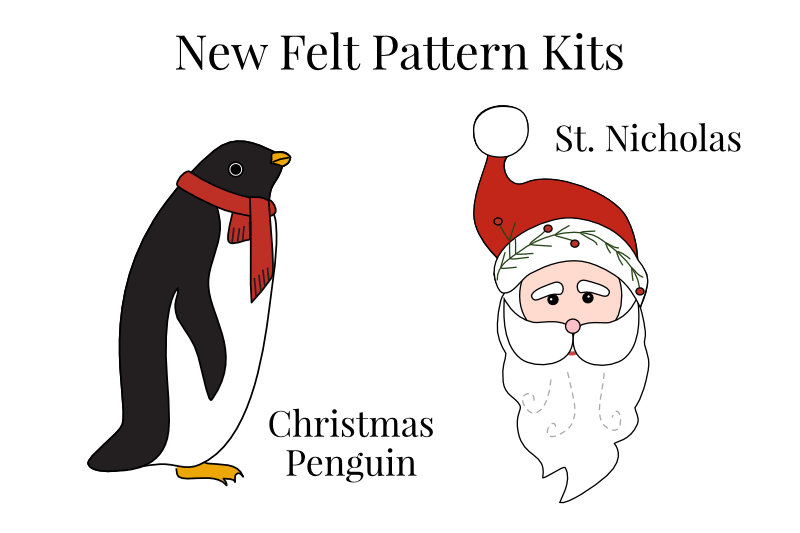 New to the SHOP: St. Nicholas and Christmas Penguin