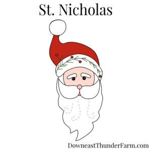 St. Nicholas feltt pattern kit