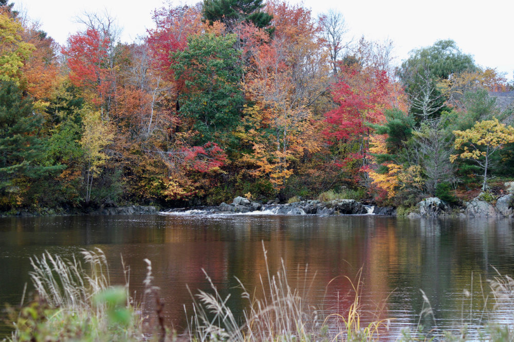 Columbia Falls in Autumn