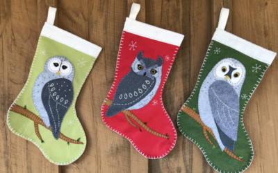 Owl Christmas Stockings