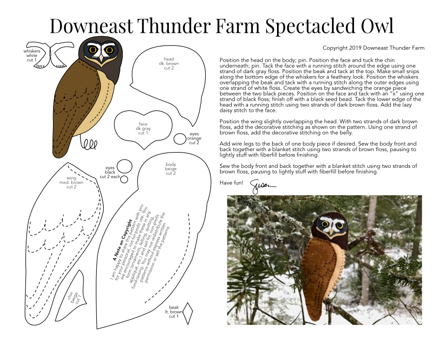 Spectacled Owl